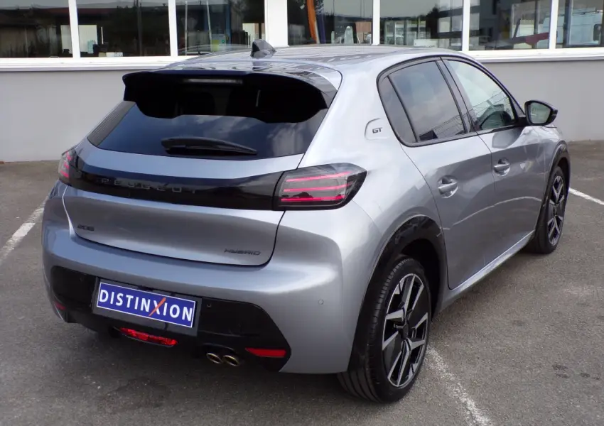 Peugeot-208-1.2 Hybrid 145 E-DCS 6 GT + Pack Executive - Garage Dormoy Automobiles